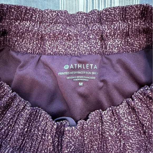 Mesh Racer Run Mid Rise 4 Short - Picture 3 of 6